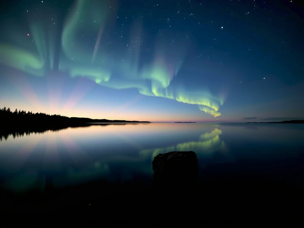 Serenidad nórdica que evoca protección y calma
